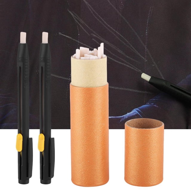 FAGINEY Marqueur pour Tissu, Stylo à Disparition 2 Pcs Porte-Stylo pour la Maison