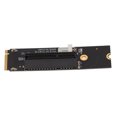 thumbnail image 1 of NGFF/M.2 à PCIE X4 Carte Montante, PH47 NGFF/M.2 à PCI-E X4 Carte d'Extension NGFF/M.2 à PCI-E Carte Adaptateur avec Indicateurs LED, pour 2260/2280 M.2 SSD Module Slot, 1 of 8