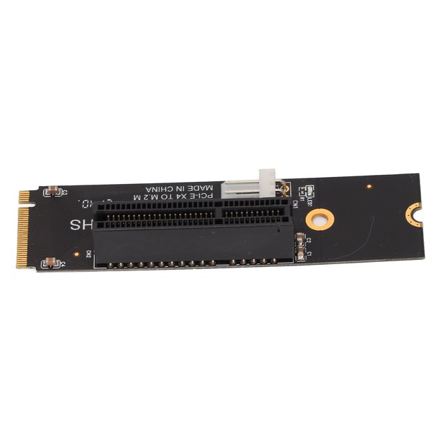 NGFF/M.2 à PCIE X4 Carte Montante, PH47 NGFF/M.2 à PCI-E X4 Carte d'Extension NGFF/M.2 à PCI-E Carte Adaptateur avec Indicateurs LED, pour 2260/2280 M.2 SSD Module Slot
