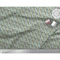 thumbnail image 3 of Soimoi Poly Georgette Fabric Dot & Triangle Shirting Print Fabric by The Yard 42 Inch Wide, 3 of 3
