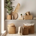 thumbnail image 3 of Bouclair Grand Ficus Naturel en Pot de Rotin, 3 of 9