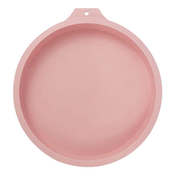 Silicone Kitchen Utensils Set Baking Sheet 6â8'' Rainbow Cake Bread Mould Bakeware Pans Mold Baking Easy To Clean. Pink