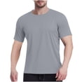 thumbnail image 1 of Plebaso T-Shirts Athlétiques pour Hommes Manches Courtes Col Rond Respirant pour Course, 1 of 7