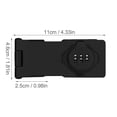 thumbnail image 2 of Oliegs Heated Blanket Household Cabinet Password Locks For Cabinets Drawers Toolboxes Office Cabinet Chocolate, 2 of 4