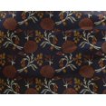 thumbnail image 4 of oneOone Georgette Viscose Fabric Leaves & Floral Block Fabric Prints By Yard 42 Inch Wide, 4 of 4