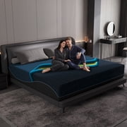 Crystli 12 Inch King Size Gel Memory Foam Mattress in a Box