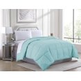 thumbnail image 2 of Couette Matelassée en Microfibre Alternative Duvet d'Oie - Simple/aqua, 2 of 6
