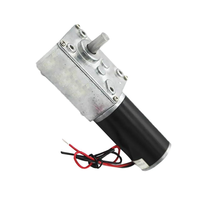 ZheElen for Micro DC Worm Gear Box Motor Torque Worm Gear Motor,Rotation Direction High Speed Reduce 160RPM 12V