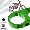 thumbnail image 4 of ALLTIMES Digital Display Relocation Bracket, for Sur Ron x Light Bee for Segway x260 x160, 6061 Aluminium Green, 4 of 9