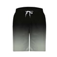 thumbnail image 4 of Yuzhih Summer Shorts for Men 2025 Trendy Gradient Color Short Pants Big and Talls Quick Dry Drawstring Beach Shorts, 4 of 4