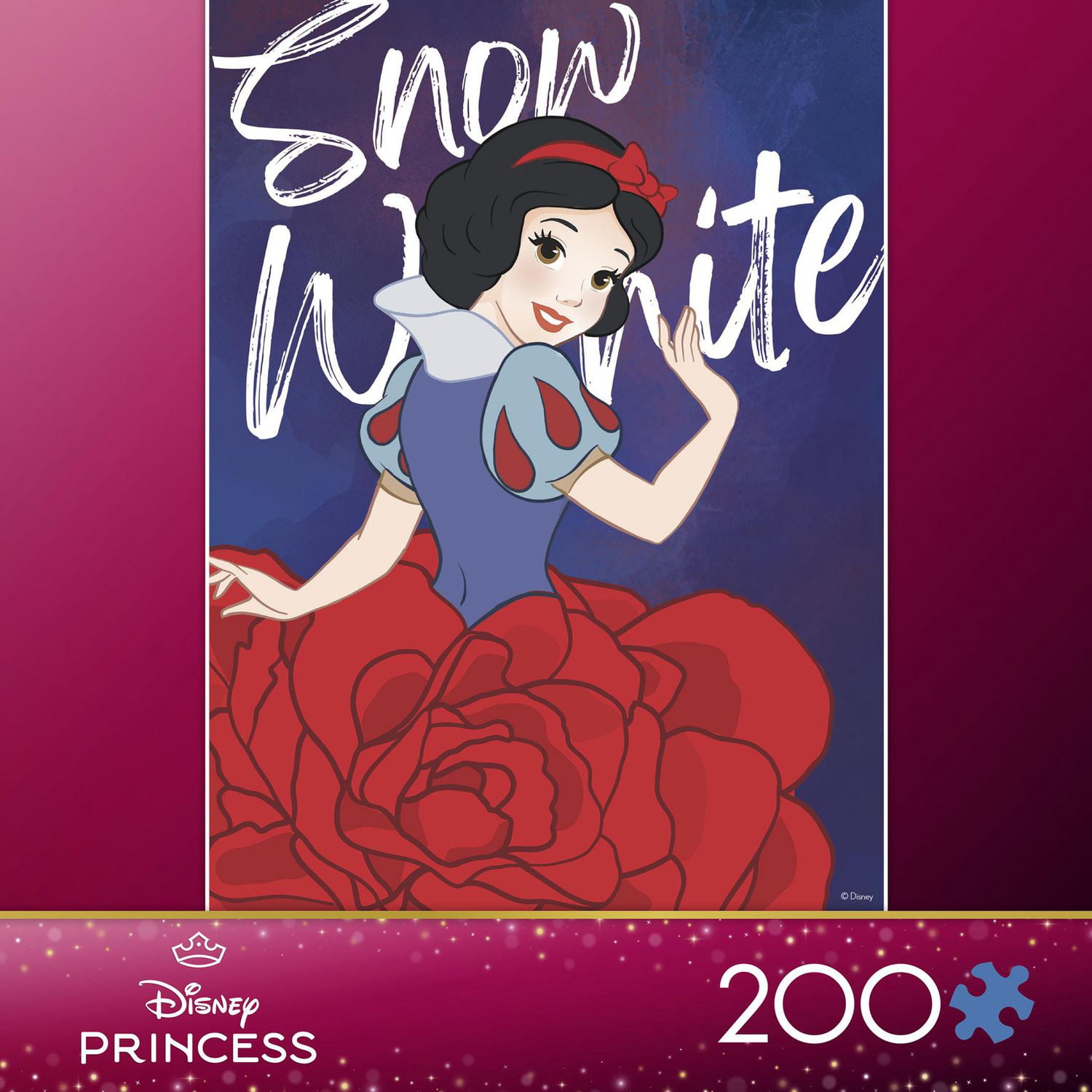 Ceaco Disney Minnie Flower Child 200-Puzzle à pièces emboîtables pour enfants de tous âges 8+