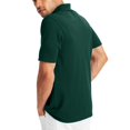 thumbnail image 2 of Hanes Mens FreshIQ X-Temp Pique Polo, S, Deep Forest, 2 of 6