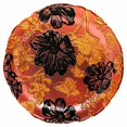 thumbnail image 2 of Red Pomegranate Handmade Glass Side Plates, Set Of 2, One Size, Rose/Gold/Black, 2 of 3