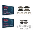thumbnail image 1 of CMX Front Rear Ceramic Brake Pads Kit for Car Honda Accord Acura TL TSX CL RL KCX-100101, 1 of 9