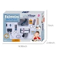 thumbnail image 3 of Version A Children Pretend Hair Salon Set With Haircut Tools For Boys Girls In Plastic Material Science Education Toy A, 3 of 8