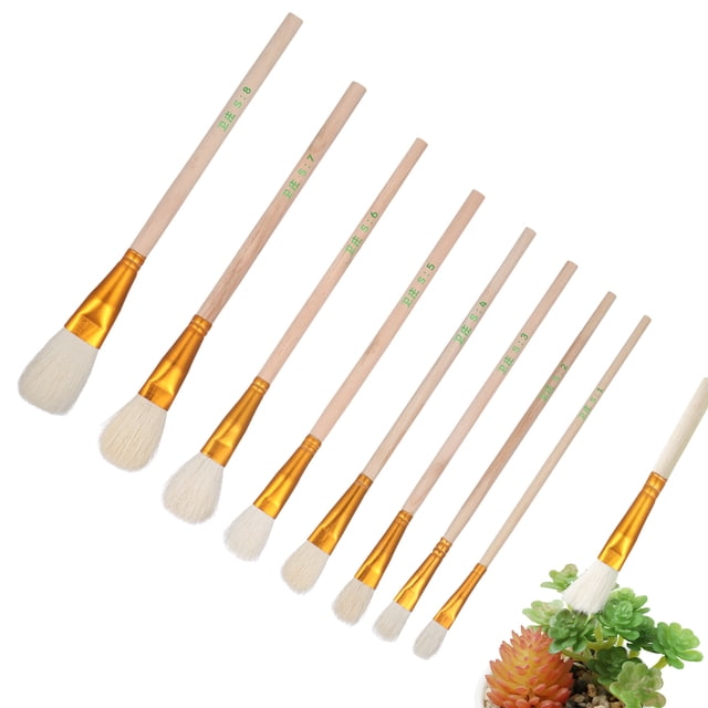 8 Pcs Outil de Pollinisation Manuel Pollinisateur Portable Extérieur Plante Pollinisateur