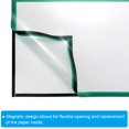thumbnail image 3 of Unique Bargains 12"x17" Magnetic Display Frame A3 Adhesive Magnetic Sign Holder Green 5 Pack, 3 of 6