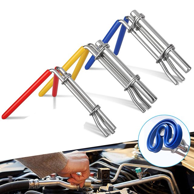 3X Hydraulic Cylinder Piston Rod Seal U-cup Installation Tool Kit Set Universal
