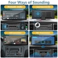 thumbnail image 4 of Carpuride 10.26" Wireless Car Stereo for Apple Carplay  Android Auto, Touchscreen Portable Car Audio, 4 of 9