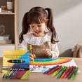 thumbnail image 2 of C Childrens Clean Grip Crayons 12 Pack No Smudge Oil Painting Sticks For Creative Art Projects And Fine Motor Skill Development, 2 of 4