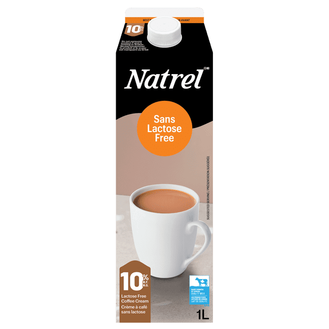 Natrel Lactose Free 10% Coffee Cream 1L