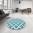thumbnail image 4 of Ahgly Company Tapis Rectangulaire Lavable en Machine Intérieur Transitionnel Vert Profond, 6 Pieds x 9 Pieds, 4 of 7