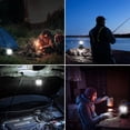 thumbnail image 4 of "360° Illumination Portable LED Camping Light - Waterproof ABS Tent Lamp for Outdoor Adventures & Emergency Use (Battery Not Included)", 4 of 6