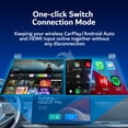thumbnail image 3 of (Upgrade Version)CarlinKit Car TV Mate PRO, 3-in-1 HDMI Input for Fi-re TV Stick in Car, Convert Wired CarPlay to Wireless CP&Android Auto, for Factory Wired CarPlay Vehicles Only (Not for BMW/Tesla), 3 of 6