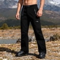 thumbnail image 4 of Cameland Unisexe Décontracté à la Mode Uni Patchwork Fermeture Éclair Multiples Poches Pantalon de Ski, 4 of 9