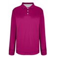 thumbnail image 3 of asjyhkr Plus Size Womens Long Sleeve Shirts Button Summer Tops Trendy 2025 Work Business Causal T Shirts, 3 of 6