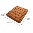 thumbnail image 3 of TopLLC Rectangle Thickened Cushion Balcony Bedroom Chair Cushion, 3 of 3