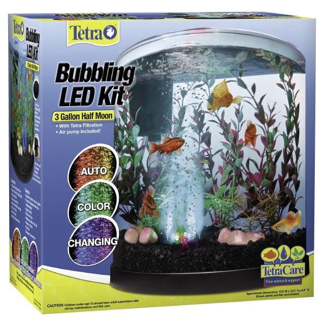 Tetra Bubbling Half Moon Aquarium LED Kit