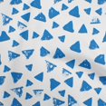 thumbnail image 1 of oneOone Viscose Chiffon Blue2 Fabric Geometric Sewing Craft Projects Fabric Prints By Yard 42 Inch Wide, 1 of 4