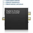 thumbnail image 4 of Digitnow 192KHz Analog Audio Converter DAC SPDIF Coaxial Optical Convert to L/R RCA, Toslink Optical to 3.5mm Jack Audio Adapter for PS4 HD DVD Home Cinema Systems, 4 of 8