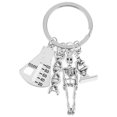 thumbnail image 1 of Biology Keychain Science Keyring Bag Backpack Hanging Decor DNA Keychain, 1 of 9
