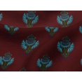 thumbnail image 4 of oneOone Viscose Jersey Fabric Floral Block Printed Fabric 1 Yard 60 Inch Wide, 4 of 5