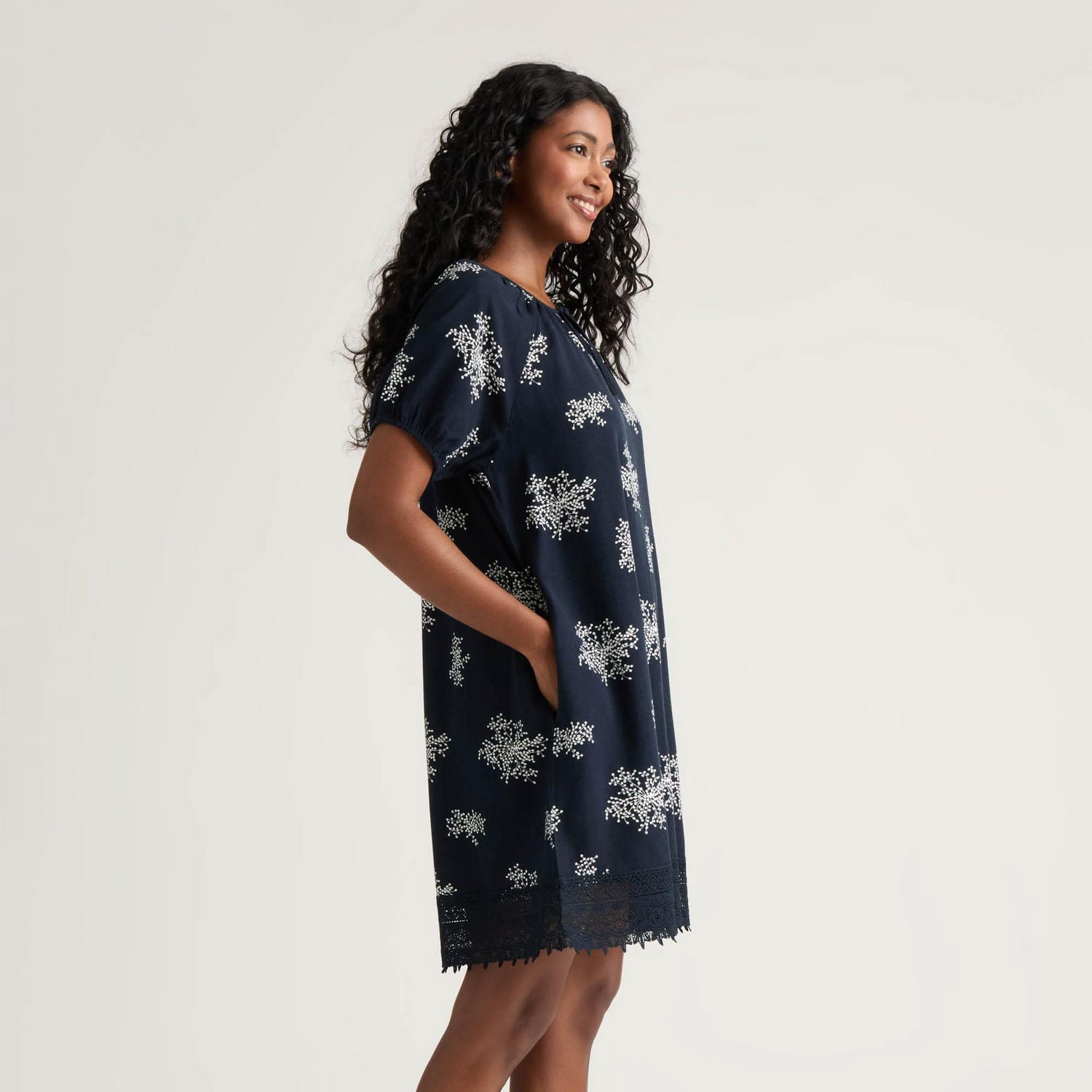 Robe trapèze tissée Mexx pour femme