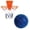 Blue, variant on Indoor Silent Basketball Set with Sponge Ball and Frame, Safe Play for Kids, Noiseless Dribbling Toy for Apartments