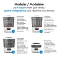 thumbnail image 4 of Stérilisateur sécheur de biberons One Step Advanced de Baby Brezza - Blanc, 4 of 9