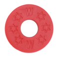 thumbnail image 3 of 10x Guitar Strap Block Rubber Strap Locking Washer Gasket Cushion - Red, as described, 3 of 8