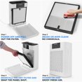 thumbnail image 4 of SereneLife HEPA Air Purifier for Home &acirc; Smart WiFi & App Control, Ultra-Quiet Air Purifier for Bedrooms & Large Rooms, Removes Dust, Pet Hair & Od, 4 of 7
