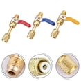 thumbnail image 4 of 1/4 Inch SAE HVAC Adapter for Conditioner Charging Hose T, 4 of 8