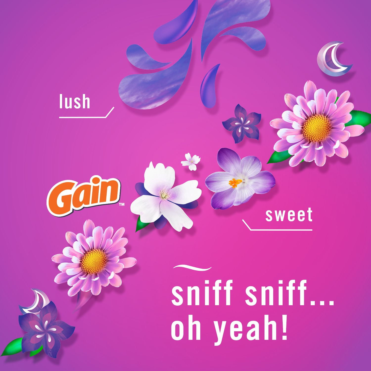 Febreze Bathroom Air Freshener, Odor-Fighting, Gain Moonlight Breeze Scent 1ct