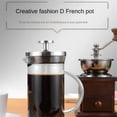 thumbnail image 3 of Cafetières Françaises Pot à Main Perforé Accessoires de Café 350 ml, 3 of 5