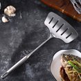 thumbnail image 4 of Braveheart Acier Inoxydable Poisson Frit Spatule Bois Poignée Creuse Poisson Frit Fendue Cuisine Ustensile de Cuisine, 4 of 9