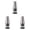 Black 3Packs, variant on Manual Vegetable Cutter Stainless Steel Garlic Chopper Multifunctional Onion Mincer Kitchen Household Tool, 6.3x2.36 inch, Black 2Packs