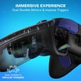 thumbnail image 2 of Refurbished Turtle Beach Rematch Advanced Wired Gaming Controller for Xbox Series X|S, Xbox One, PC, Dark Cosmos, Lenticular Design, Hall Effect Hair Triggers, Remappable Buttons, 8ft USB-C Cable, 2 of 6