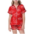 thumbnail image 2 of WEAIXIMIUNG Kid DIY Hand Painted Homewear Set Colouring Pajama Sets For And Girl Can Play With And Wea 140, 2 of 5