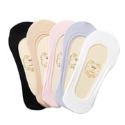 Aocisk Womens Socks Low Cut Liner Girls Socks -thin Socks Non- Gel for Wear No Show Socks for Women Multicolor One Size