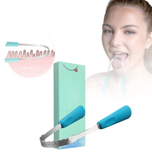 Tongue Cleaner With Deep Design For Effective Plaque And Bad Breath Removal Stain Oral Care Tool For Fresh Breath And Hygiene